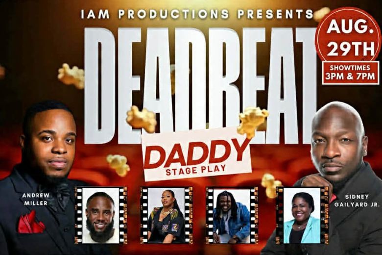 Deadbeat Daddy stage play at Robert G. Reim Theater.
