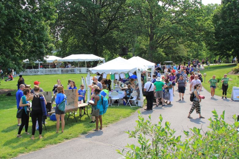 Green Living Festival at the Missouri Botanical Garden.