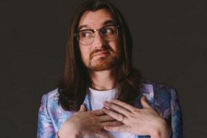 Landon Talks at Helium Comedy Club.