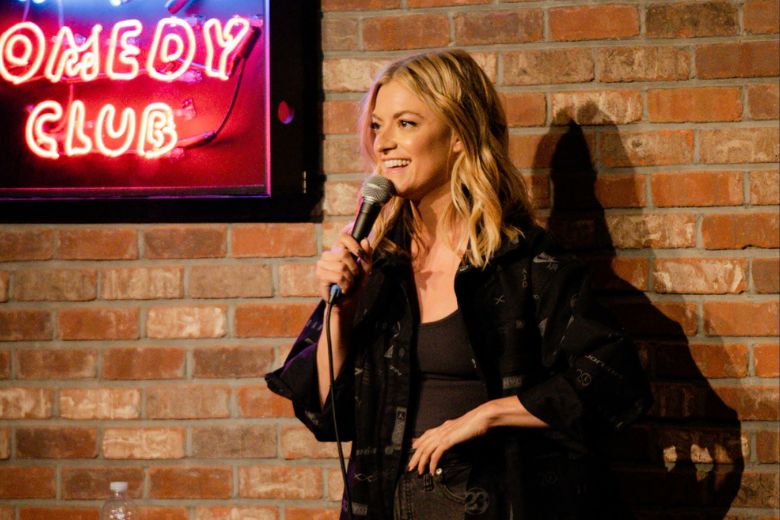 Rachel Williams at Helium Comedy Club.