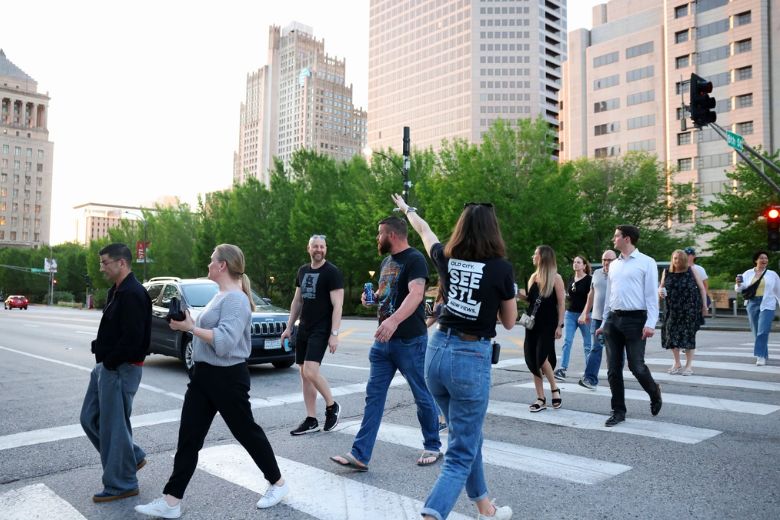 Tours and Pours in Downtown St. Louis.