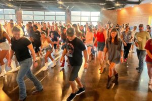 Country Nights Line Dancing at Brookdale Farms.