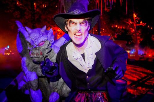 Fright Fest at Six Flags.