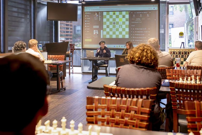 Grandmaster Psychology at the Saint Louis Chess Club.