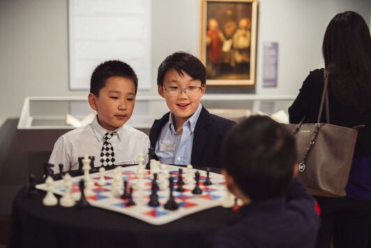 Kids Beginner’s Class at the Saint Louis Chess Club.