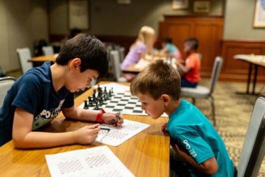 Learn the Rules – Chess for Kids at the Saint Louis Chess Club.
