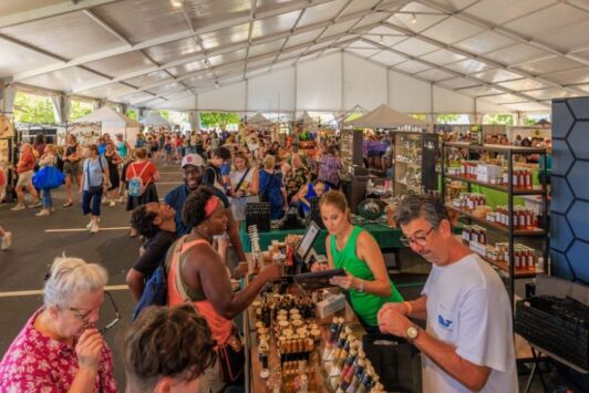 Best of Missouri Market at the Missouri Botanical Garden.