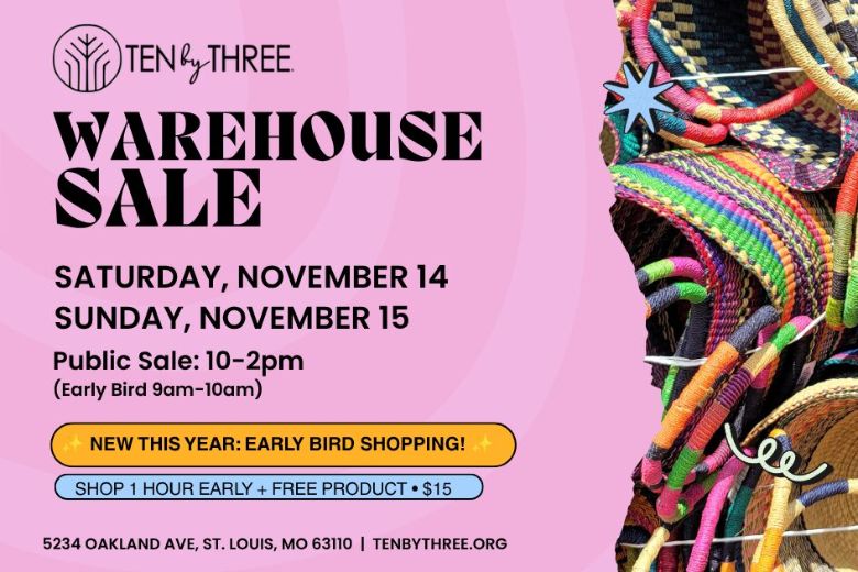 Ten by Three Warehouse Sale.