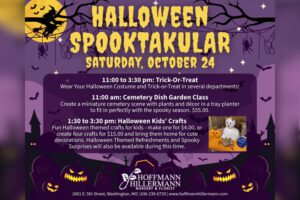 Halloween Spooktakular at Hoffmann Hillermann Nursery.