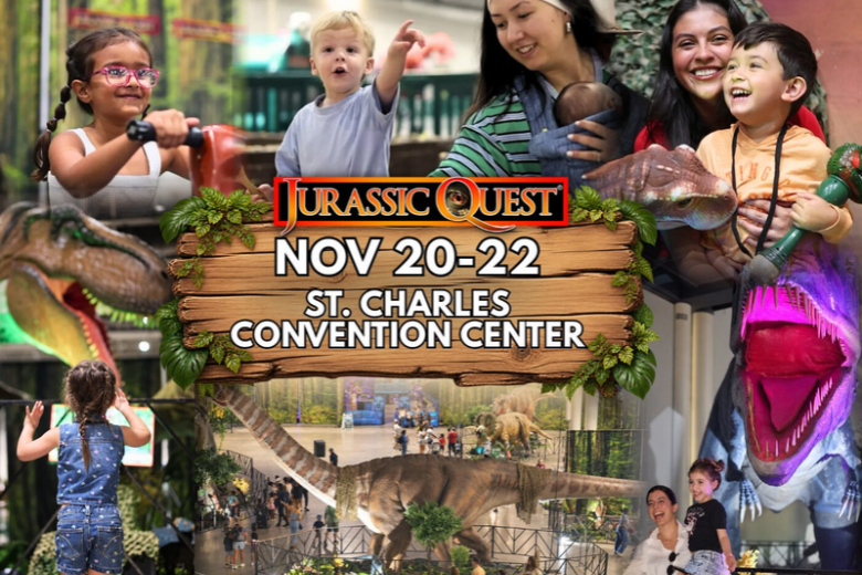 Jurassic Quest at the St. Charles Convention Center.