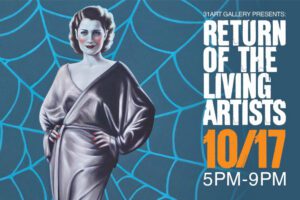 Return of the Living Artists: Costume Party and Art Opening at 31art gallery.
