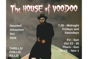 The House of Voodoo Haunted Attraction at The Haunt.