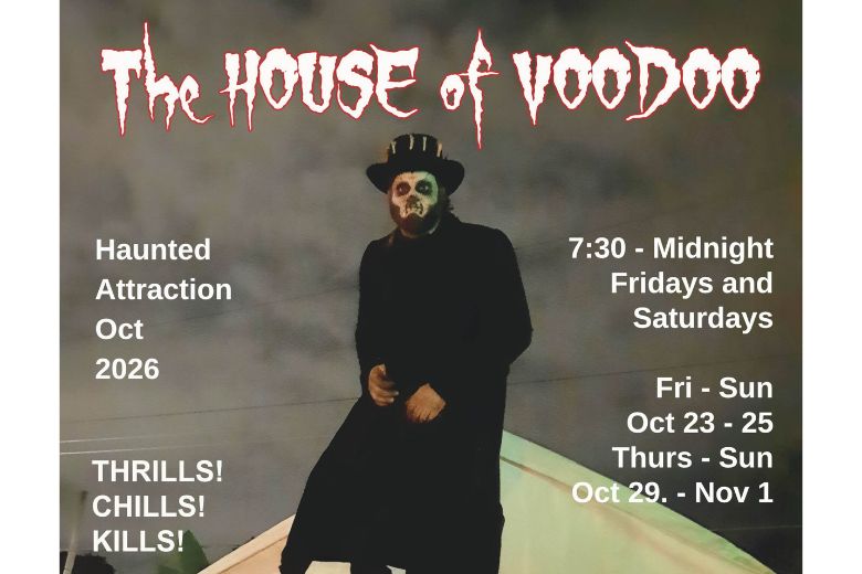 The House of Voodoo Haunted Attraction at The Haunt.
